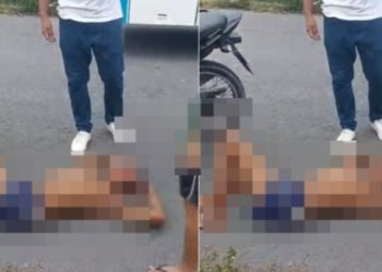 Suspeit0 de assalt0 é surrad0 na rua em Manaus