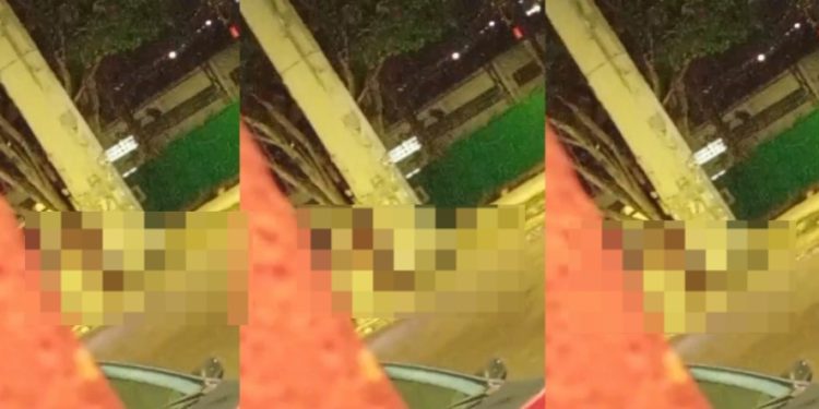Vídeo: casal apaixonado é gravado fazendo saliência na Avenida Itaúba em Manaus 