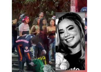 Vídeo: População ora, mas jovem m0rr3 após ac1dente de moto com o marido em Manaus