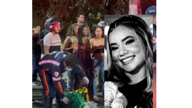 Vídeo: População ora, mas jovem m0rr3 após ac1dente de moto com o marido em Manaus
