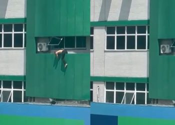Vídeo: saiba o que aconteceu com paciente que se pendurou na sacada do 28 de Agosto 