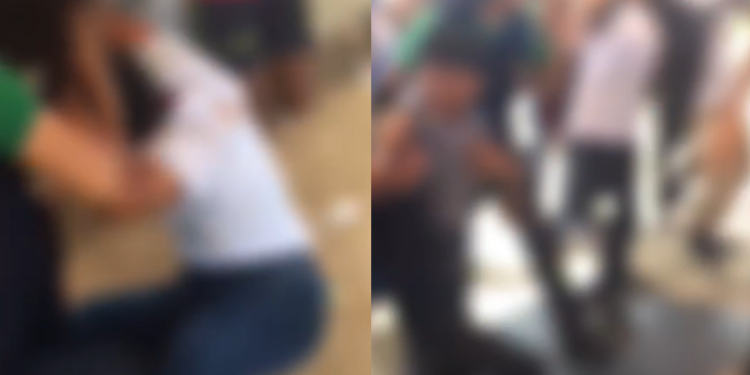 Vídeo: Em vez de estudar, p0rrad@ come solta entre alunos em pátio de escola no bairro Compensa