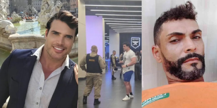 Empresário m@ta gari com @rma da esposa que é delegada e depois sai para treinar