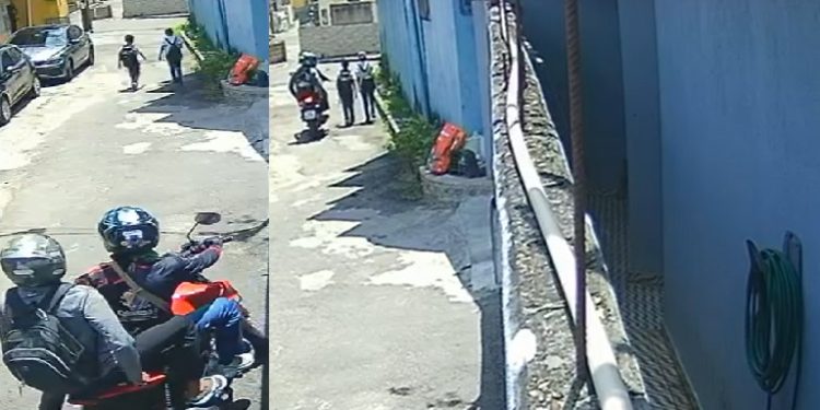 Vídeo: criminos0s tentam r0ubar estudantes que iam para a escola sozinhos em Manaus 