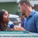 Repórter cobre título de ‘maior blogueira’ do bairro e b@rrac0 rola ao vivo: ‘Minha b*c3ta’; veja