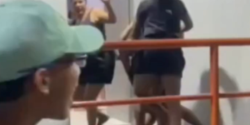 Vídeo: Após bate boca, mulheres se acertam no s0c0 em festa em Coari