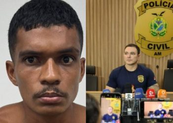 Trio se passa por passageiros para r0ubar dentro de ônibus em Manaus