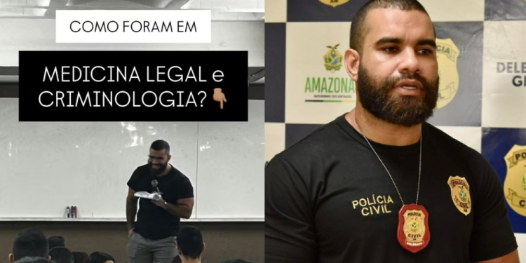 Delegado é investigado por dar aula no Ceará enquanto pr3s0 era l1nchad0 em delegacia no AM