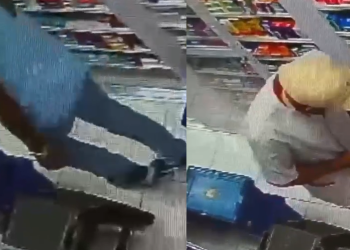 Vídeo: Suspeito de r0ubar drogaria no bairro Japiim é procurado pela polícia