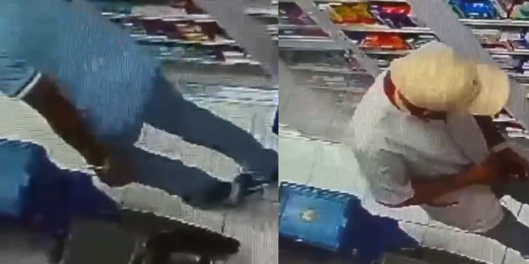 Vídeo: Suspeito de r0ubar drogaria no bairro Japiim é procurado pela polícia