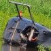 Helicóptero com dr0gas é encontrado submerso em lago do Amazonas e sem o piloto