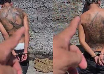 Vídeo: bandid0s são pres0s na ZL com moto r0ubada durante assalt0 em Manaus