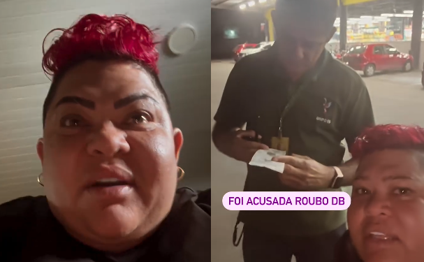Influenciadora Eliana Franco diz que segurança do DB em Manaus a acus0u de furt0; veja
