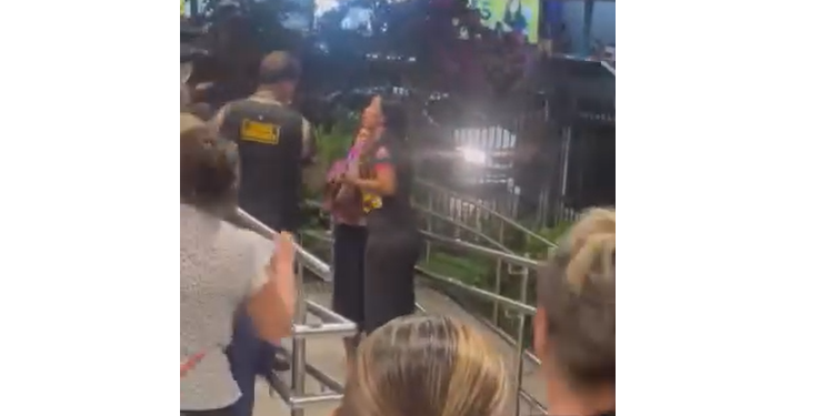 Vídeo: Vendedora ‘dá o nome’ e impede furt0 de ladr@ em loja no shopping Grande Circular