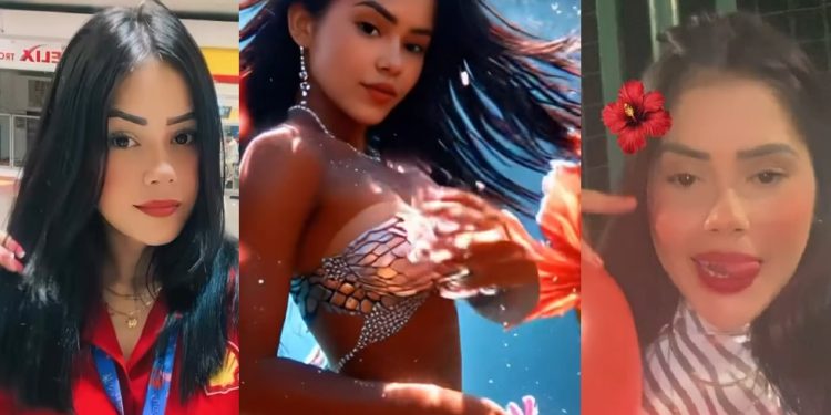 Veja fotos e vídeos da frentista de Manaus que está sensualizand0 no Insta: ‘atraio todos os gêneros’