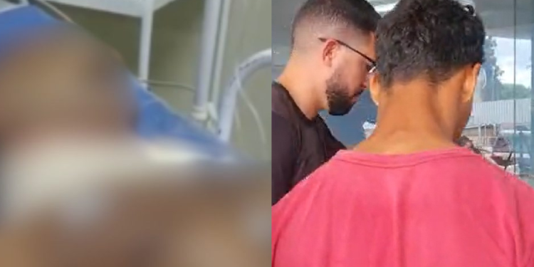 Jovem é pr3s0 por quase d3golar idoso que pediu para ele sair de seu sítio em Manacapuru; veja