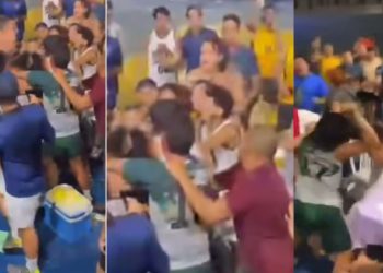 Vídeo: jogo da Liga Gay de Queimada acaba em babado em Manaus: ‘adoro bafafá’