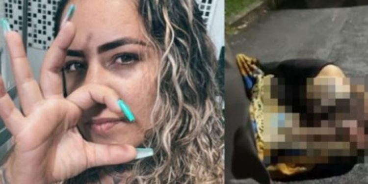 Vídeo forte: tráfic0 pap0ca “Diaba Loira” após ela trocar de facçã0: ‘pegou o pagode errado’