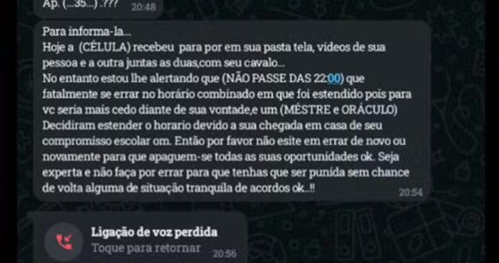 Meninas de 14 e 16 anos são obrigadas pelo pai e madrasta a fazerem até 20 vídeos s3xua1s por dia