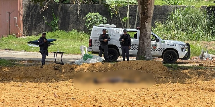 Homem é encontrado ex3cutad0 com vários balaç0s em terreno no bairro Tarumã