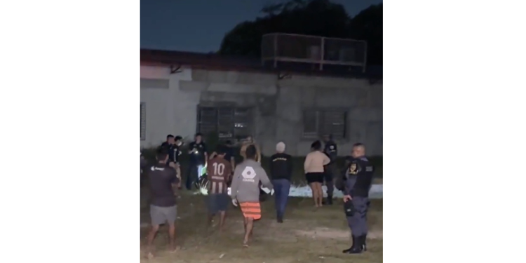 Veja vídeo: Vulgo ‘Neguinho’ é ass@ssinad0 em terreno de igreja na Zona Leste de Manaus