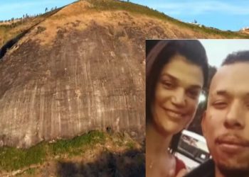 Casal para carro no barranco para namorar, veículo despenca e eles m0rrem sem r0upa