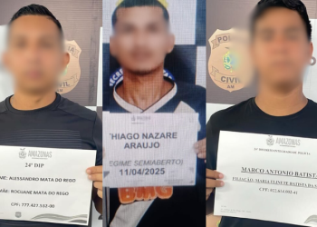 Polícia pr3nde trio que assalt0u e traumatizou 11 turistas paranaenses no Centro de Manaus