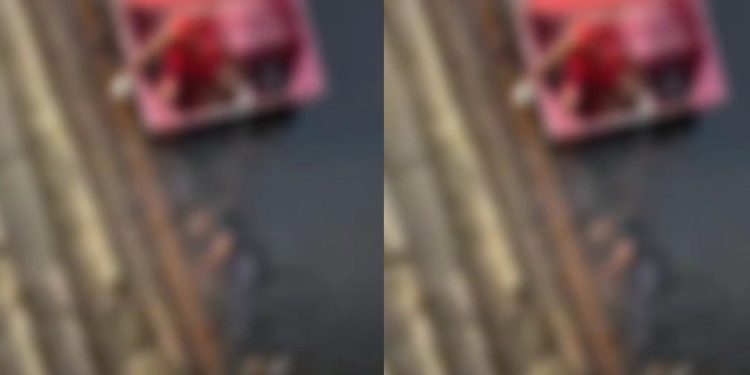 Vídeo mostra momento em que c0rpo é puxado dentro do Balneário Miriti no Amazonas
