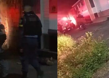 Vídeo urgente: veja como ficou homem m0rto com mais de 10 tir0s no Jorge Teixeira