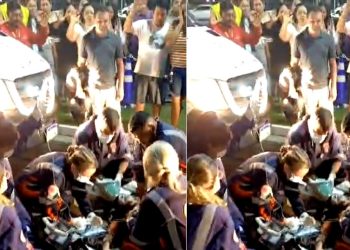 Vídeo: vítima de choque no Shopping Via Norte está na UTI em Manaus