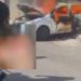Vídeo: Trabalhador fica ferido após carro em que estava pegar fogo no Santo Antônio