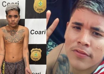 Após quase 1 ano foragido, ‘Menor Tranquilo’ é pres0 por confundir jovem com rival e m4tá-lo no AM