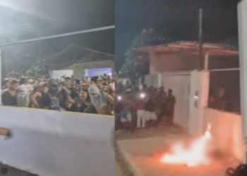 VEJA: Preso é retirado de cela e ass4ssin4d0 pela população no interior do Amazonas