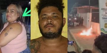 Preso queim4d0 vivo em Tonantins m4t0u a esposa a fac4d4s e tentou fazer o mesmo com a enteada de 8 anos