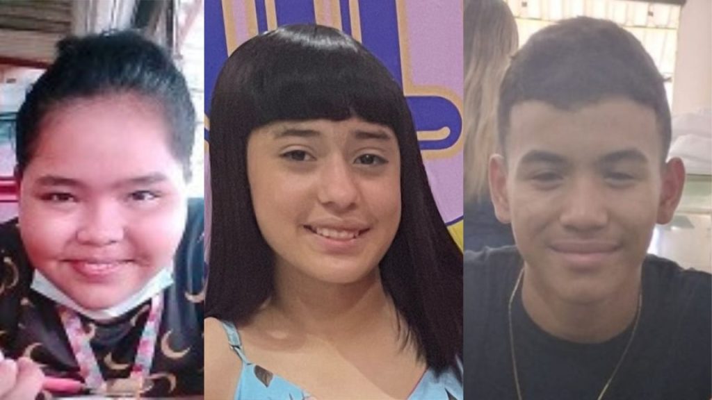 Três jovens de 13, 14 e 15 anos somem em diferentes bairros de Manaus