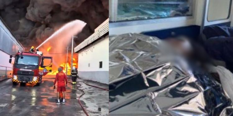 Incêndio no Distrito deixe grávida de 2 meses internada em estado gr4ve