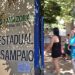 Pais protestam após denúncia contra zelador por alici4ment0 de aluna de 9 anos em escola de Manaus