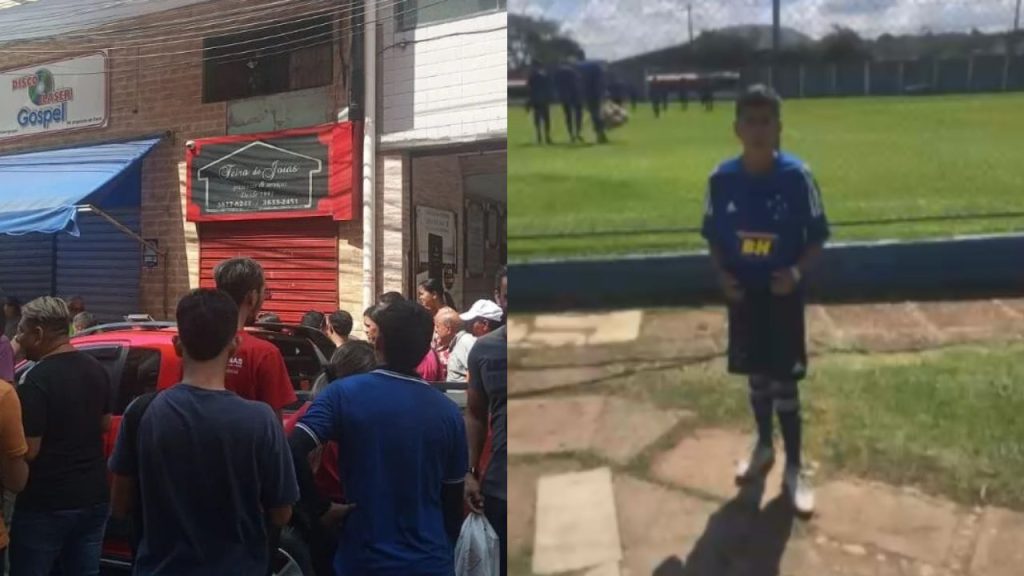 Garoto bale4do em assalto a joalheria no Centro de Manaus tinha sonho de jogar futebol