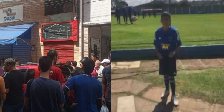 Garoto bale4do em assalto a joalheria no Centro de Manaus tinha sonho de jogar futebol