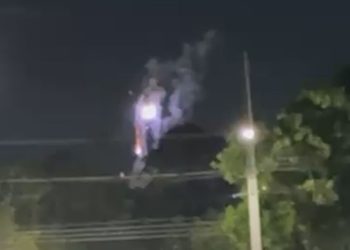 Foguetório registrado em várias zonas de Manaus leva Rocam às ruas; veja os vídeos