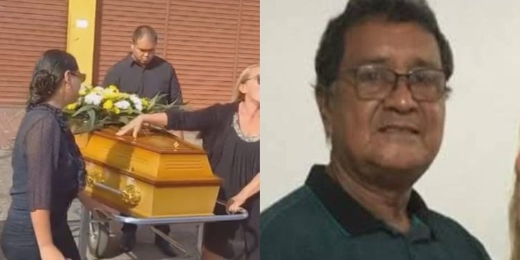 Vídeo: Amigos e familiares de empresário que m0rr3u atr0pelado protestam com o caixão em busca de justiça