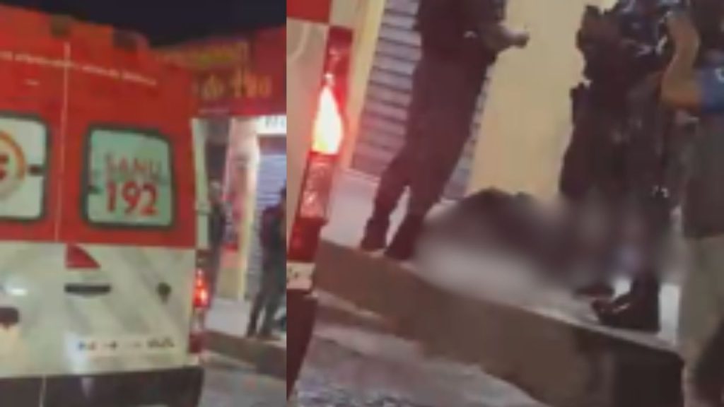 Vídeo: Após r0ub0, homem é alvej4do por justiceiro em Manaus e levado em estado gr4ve ao hospital