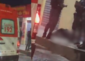 Vídeo: Após r0ub0, homem é alvej4do por justiceiro em Manaus e levado em estado gr4ve ao hospital