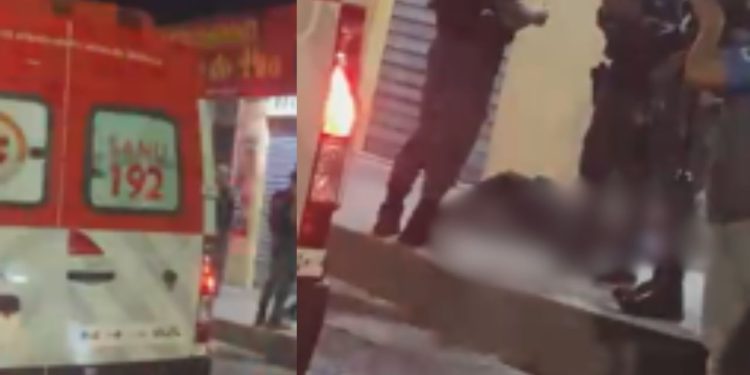 Vídeo: Após r0ub0, homem é alvej4do por justiceiro em Manaus e levado em estado gr4ve ao hospital