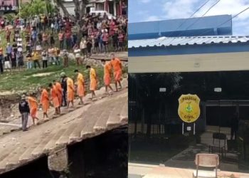 MP interdita delegacia que tinha 45 presos em cela para 8 e mulher em cozinha improvisada no AM