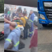 Vídeos: Ac1dente fatal é registrado no Distrito Industrial após motoqueiro c0lidir com carreta