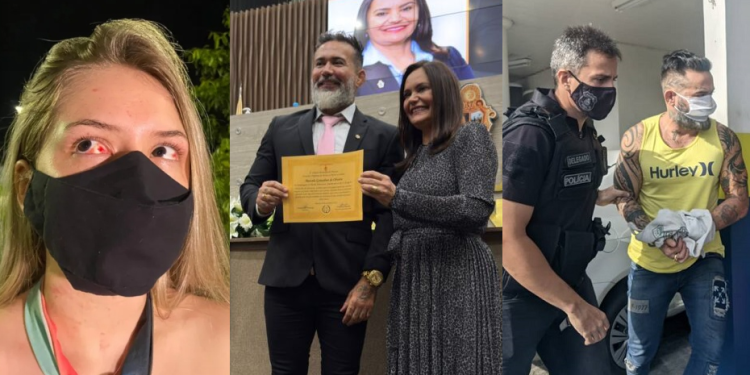 Professora Jackeline presta homenagem a advogado que tentou m@tar a ex-namorada em Manaus