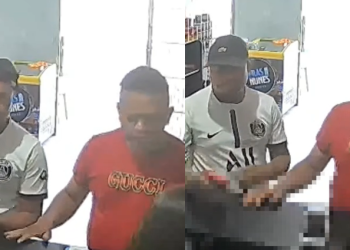 Vídeo: Dupla finge ser clientes, pede bebidas e depois anuncia assalt0 no Águas Claras