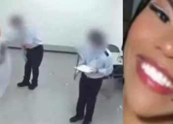 Vídeo mostra amazonense presa com dr0ga passando mal ao ver a polícia do Japão 