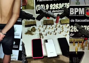 Vídeo: bandid0s fortemente armad0s são pres0s preparando genocídi0 no interior do Amazonas